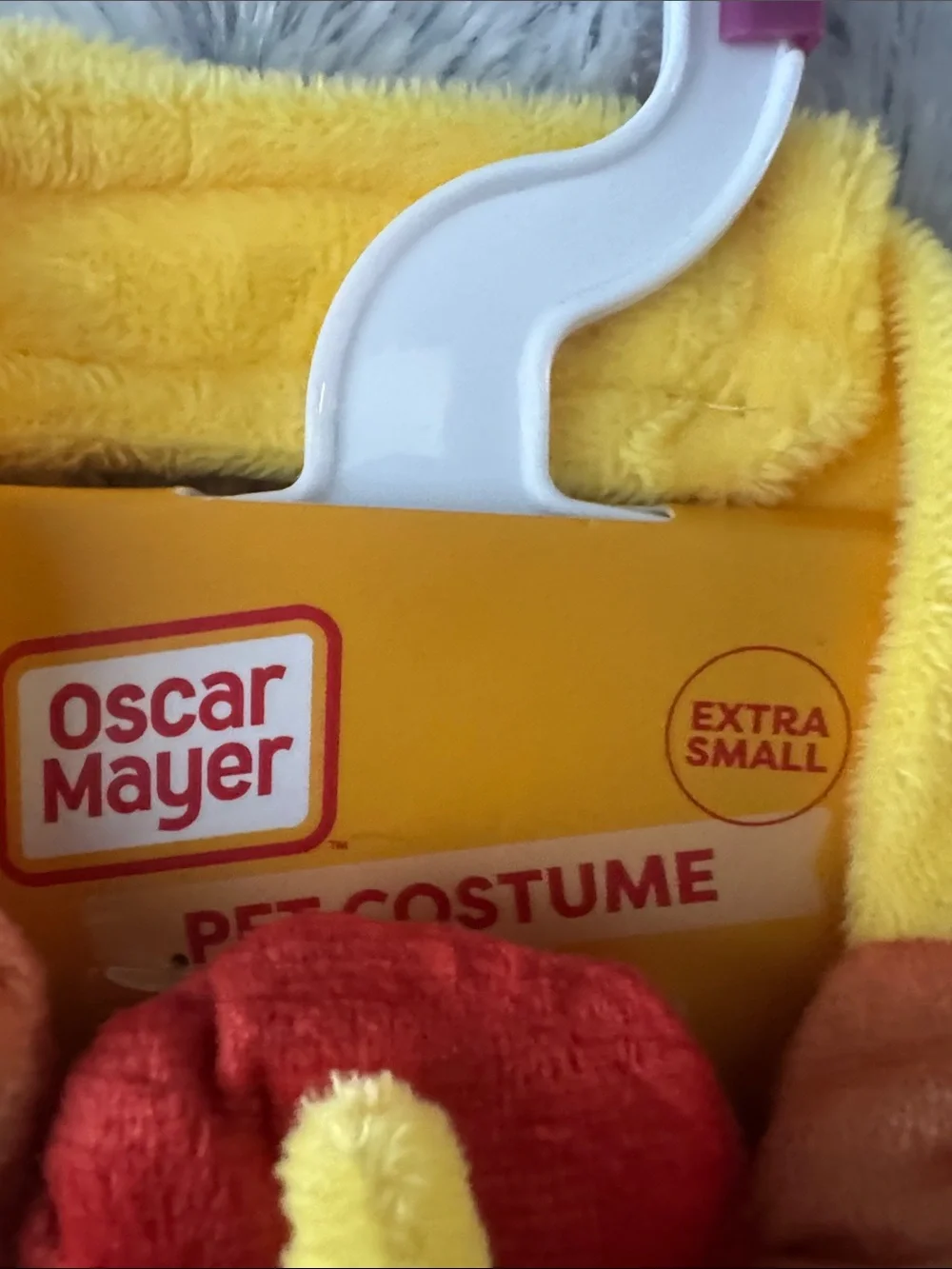 Oscar Mayer Hot Dog Costume Set - Yellow & Brown